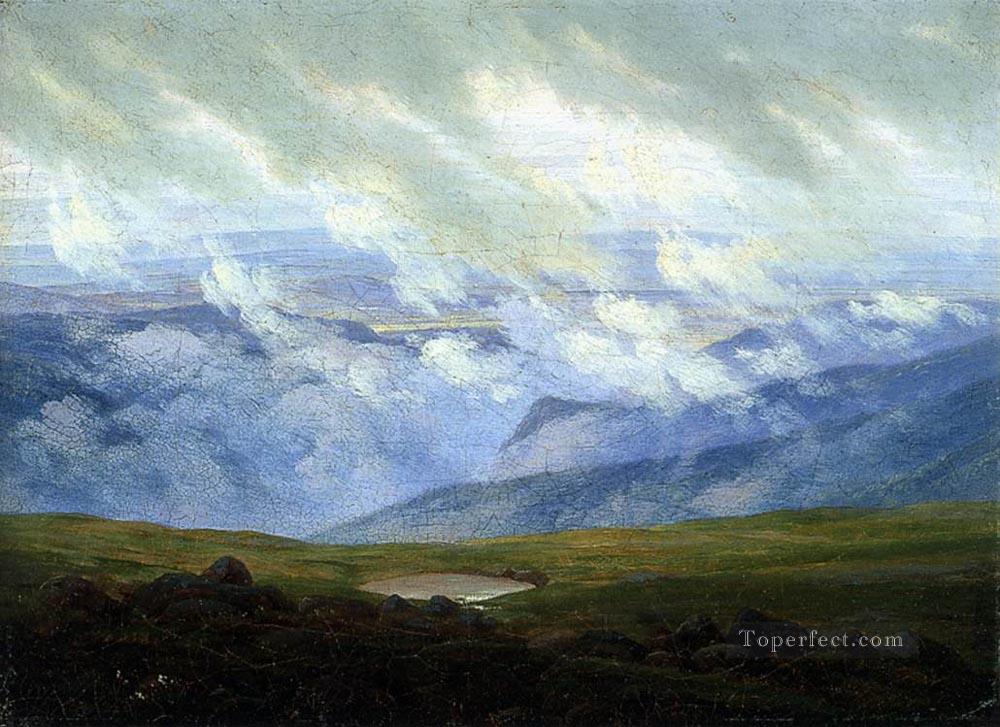 Drifting Clouds Romantic Caspar David Friedrich Oil Paintings